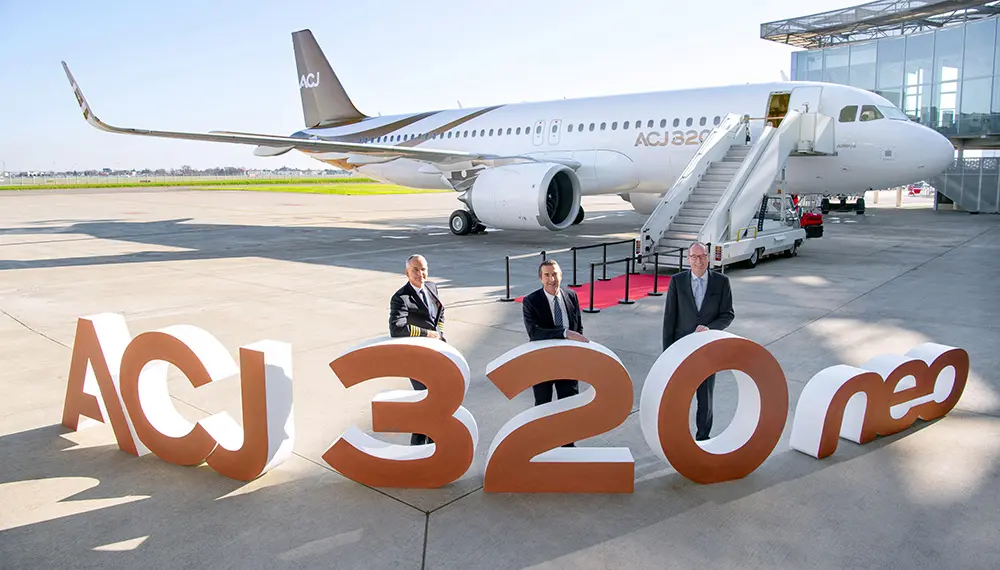 Acropolis Aviation Takes Delivery of 1st ACJ320neo