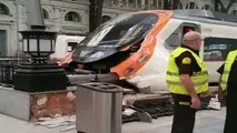 ۴۸ زخمی بر اثر حادثه تصادف قطار در اسپانیا