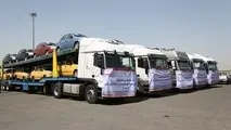 نخستین محموله صادرات خودرو به گینه رسید