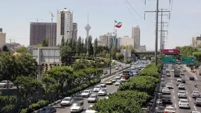 ترافیک عادی و روان در معابر پایتخت