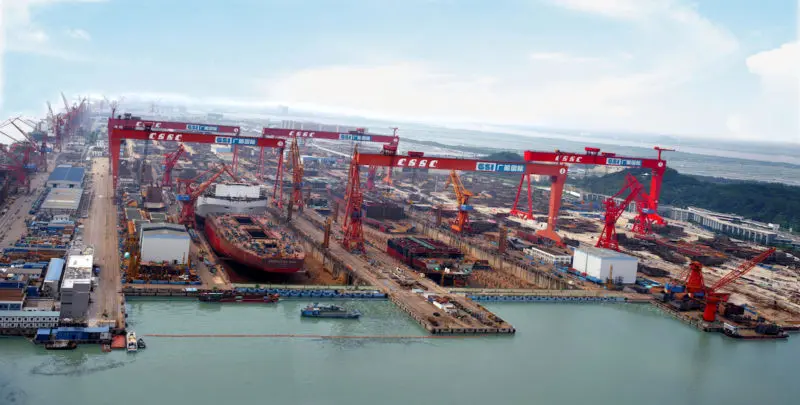 China’s Two Biggest Shipbuilders Plan Merger