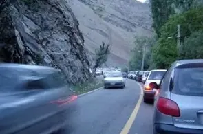 جاده کندوان یک‌ طرفه شد