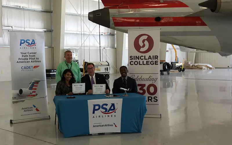 Sinclair and PSA Airlines Partner for Pilot Cadet Program