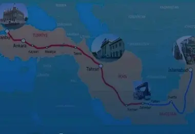 قطار استانبول-تهران-اسلام آباد (ITI) به دلیل اختلاف مالی متوقف شد