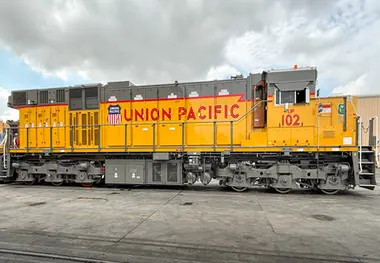 Union Pacific Begins Testing Battery-Electric Locomotives in California