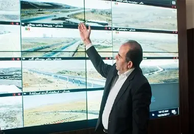 بازدید مدیرکل راهداری استان همدان از مرکز مدیریت راه‌های همدان