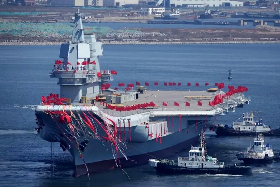 China’s First Home-Built Aircraft Carrier Looks Set to Start Sea Trials
