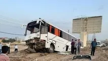 «عدم توانایی در کنترل وسیله نقلیه» علت واژگونی اتوبوس اسکانیا
