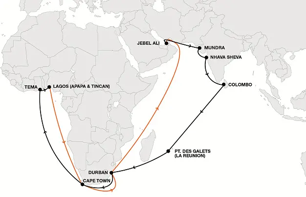 Hapag Lloyd launches Indian Ocean-EU service line