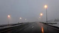مه آلودگی و لغزندگی در محورهای استان زنجان
