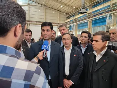رونمایی از لوکوموتیو مپ ۳۰ در کارخانه مپنالوکوموتیو 