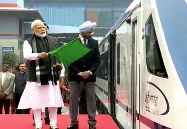 Modi launches Vande Bharat Express and orders 130 more