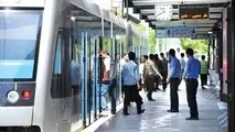 سرویس‌دهی رایگان خط یک قطار شهری مشهد