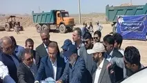 عملیات اجرایی ساخت ۳۳ کیلومتر باند دوم در محور زاهدان خاش 