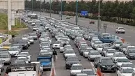 ترافیک سنگین در خروجی‌ تهران