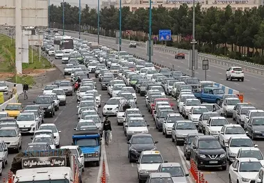 ترافیک سنگین در خروجی‌ تهران