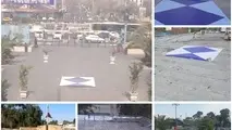 نصب نماد «سپر آبی» بر سازه های میراث جهانی راه آهن سراسری ایران