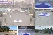 نصب نماد «سپر آبی» بر سازه های میراث جهانی راه آهن سراسری ایران