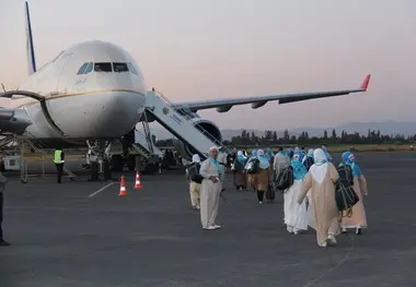 فرودگاه ارومیه میزبان بازگشت حاجیان استان آذربایجان غربی

