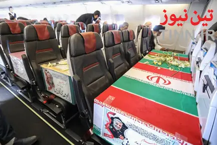 هواپیمای حامل سردار سپهبد شهید حاج قاسم سلیمانی