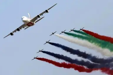 The flying stars of the 2017 Dubai Airshow