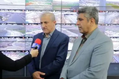 بازدید مدیرکل بازرسی کردستان از مرکز مدیریت راه های استان