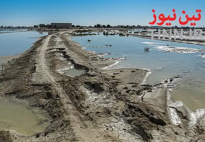 مناطق سیل زده دشتیاری چابهار