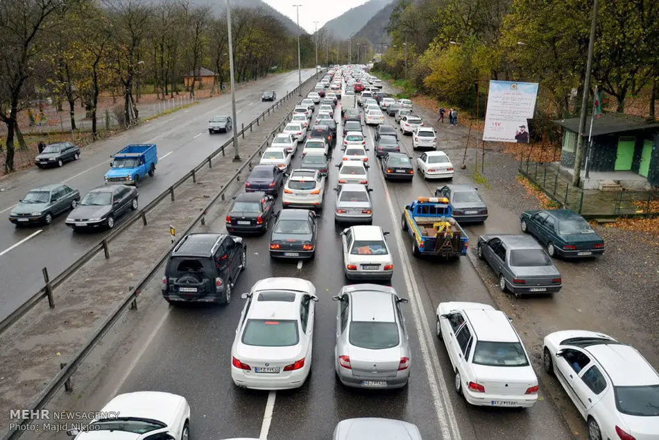 محدودیت ترافیکی در محورهای هراز، فیروزکوه و مرزن‌آباد