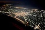 عکس | ایران از کابین یک خلبان؛ عکس‌ های دیدنی شهرها از فراز آسمان