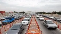 جدول وضعیت ترافیک لحظه‌ای راه‌های اصلی و فرعی استان تهران