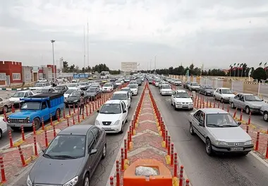 ترافیک ورود به تهران سنگین است