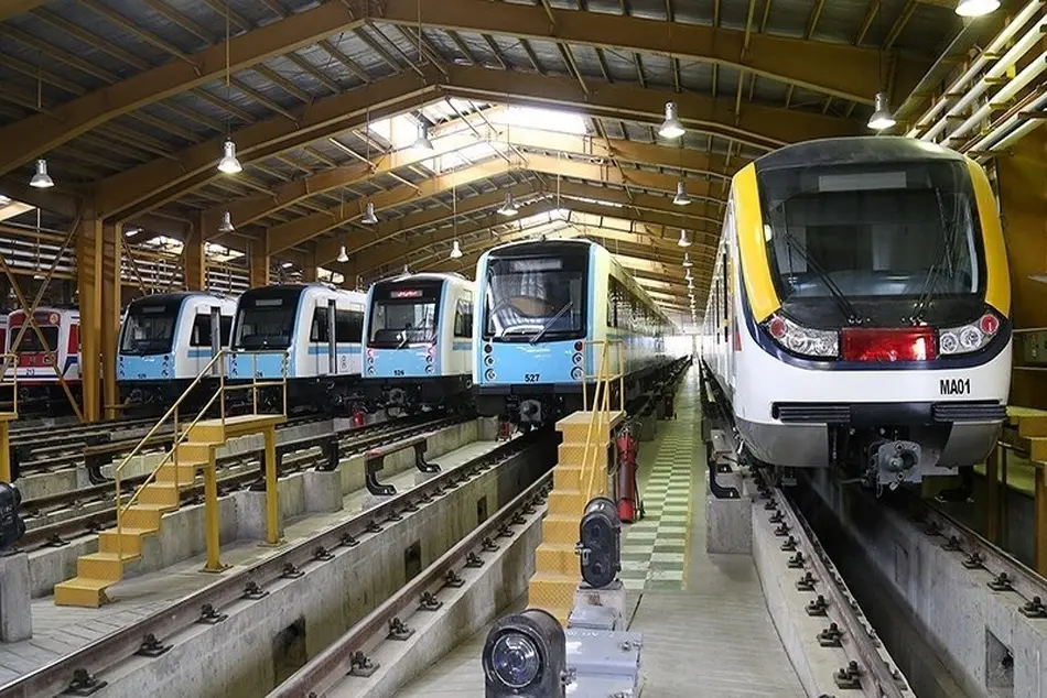 طول خطوط مترو تهران تا پایان سال به 300 کیلومتر می‌رسد