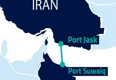 خط دریایی بین بندر جاسک و السویق عمان راه اندازی شد 