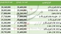 خودروهای صفر کمتر از 30 میلیون
