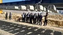 فقط پنج کیلومتر تا تکمیل راه آهن اردبیل باقی مانده است