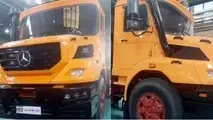 رونمایی از بنز واگن هود پلاس، پوست‌ اندازی کامیون باستانی ایران‌ خودرو دیزل!+ تصاویر