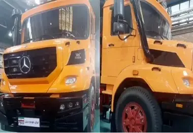 رونمایی از بنز واگن هود پلاس، پوست‌ اندازی کامیون باستانی ایران‌ خودرو دیزل!+ تصاویر