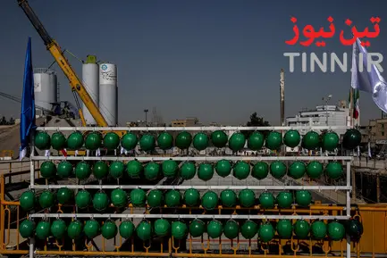 ورود دستگاه TBM حفاری خط ۳ قطار شهری مشهد به پایانه امام رضا (ع)