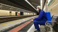 کرونا مسافران مترو اصفهان را به یک سوم کاهش داد