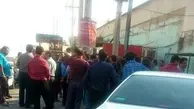 توقف فعالیت نفت‌کش‌‌های بوشهر در اعتراض به طرح برندینگ شرکت نفت