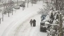 پیش بینی بارش مجدد برف طی امروز در تهران، البرز، قم و ۱۷ استان دیگر