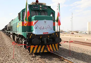 خط ریلی کمربندی بیسیم گلدانه و خط دوم محور بافق زرین شهر افتتاح شد