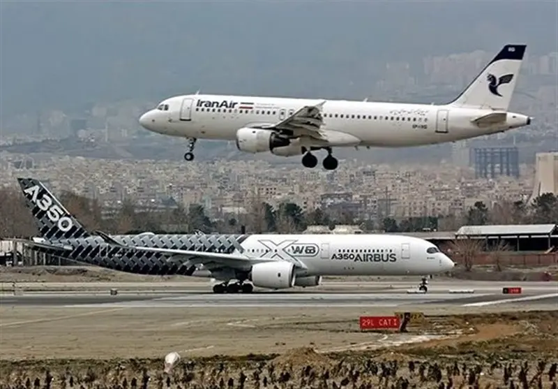 فرود  هواپیمای بوئینگ ۷۳۷ به مقصد نروژ در فرودگاه شیراز