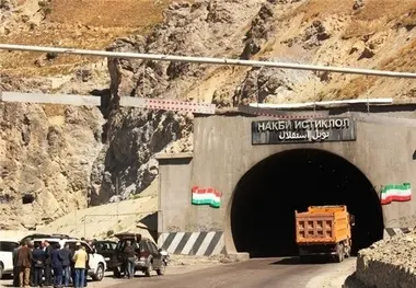 تونل ایرانی در جشن استقلال تاجیکستان تکمیل می‌ شود