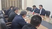 دیدار مدیران ارشد شرکت راه آهن حمل و نقل با وزیر راه آهن ترکمنستان