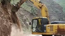 فیلم| ادامه عملیات لق‌ گیری جاده چالوس