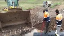 بازسازی و بازگشایی راه سه روستا بعد از تخریب سیل در کوثر