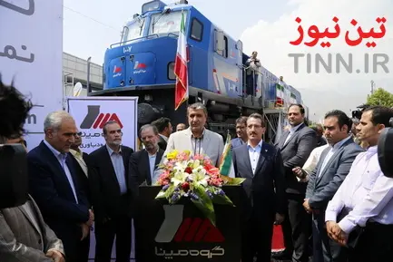 رونمایی از لکوموتیو MAP24 مپنا