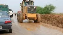 اعزام  43 دستگاه ماشین راهداری ازبوشهر به مناطق سیل‌زده