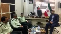 تبریک و دیدار سردار ملکی فرماندهی انتظامی استان به خانواده بزرگ راهداری و حمل و نقل و جاده ای ورانندگان استان هرمزگان 